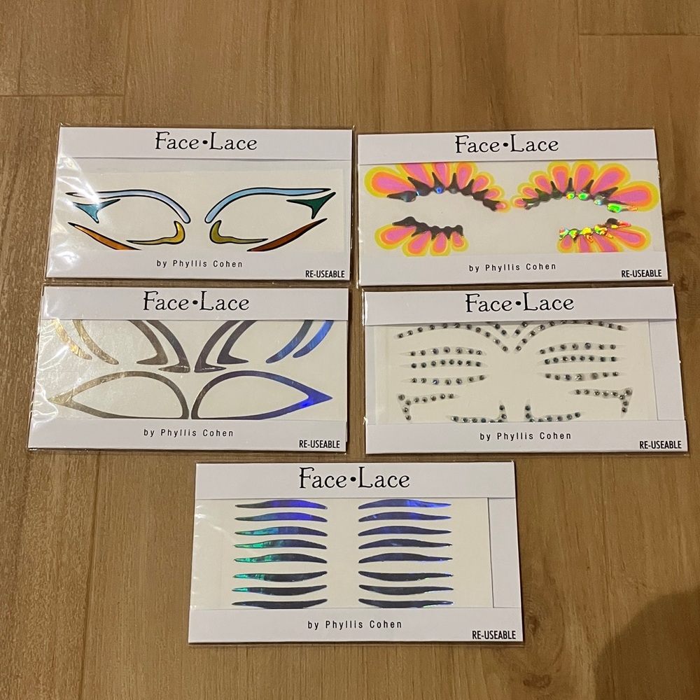 NWT Face Lace by Phyllis Cohen Set